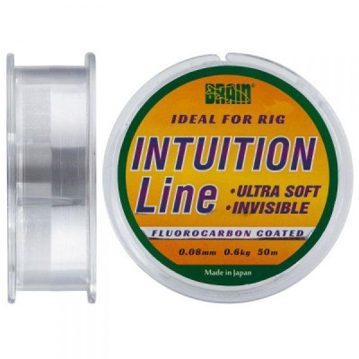 Леска Brain Intuition 50 m 0.08 mm #0.22 0.6 kg (1858.70.11)