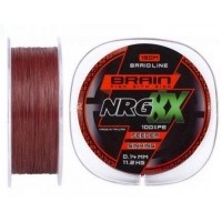 Шнур Brain NRG 8X sinking 200m 0.10mm 8.4kg brown (1858.20.88)