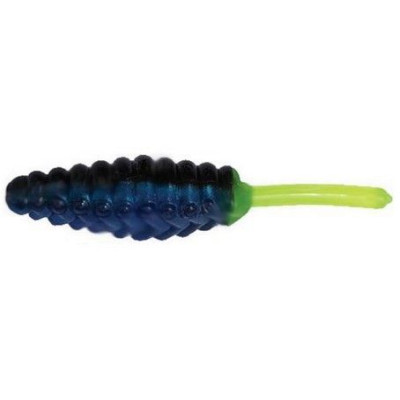 Силикон Big Bite Baits Panfish Minnow 1.5" Blk/Blue/Chart 10 шт (1838.01.85)