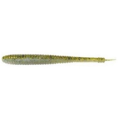 Силикон Jackall iShad 2.8" GreenPumGold/PearlSilver 10 шт