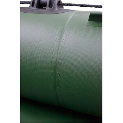 Колибри К-270Т (Kolibri K-270T) зелёная надувная гребная лодка + слань-коврик