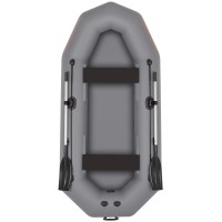 Kolibri K-290T (Kolibri K-290T) dunkelgraues aufblasbares Ruderboot + Air-Deck