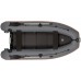 Kolibri KM-330DL (Kolibri KM-330DL) dunkelgraues Schlauchboot mit Motorkiel + Air-Deck