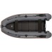 Kolibri KM-330DL (Kolibri KM-330DL) dunkelgraues Schlauchboot mit Motorkiel + Air-Deck