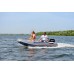 Kolibri KM-330DL (Kolibri KM-330DL) dunkelgraues Schlauchboot mit Motorkiel + Air-Deck