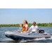 Kolibri KM-330DL (Kolibri KM-330DL) dunkelgraues Schlauchboot mit Motorkiel + Air-Deck