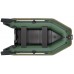 Kolibri KM-260D (Kolibri KM-260D Profi) grünes Motorkiel-Schlauchboot + Lattenboden