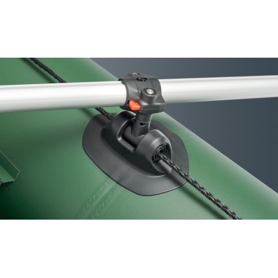 Kolibri KM-260D (Kolibri KM-260D Profi) grünes Motorkiel-Schlauchboot + Lattenboden