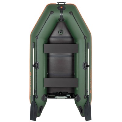 Kolibri KM-260D (Kolibri KM-260D Profi) grünes Motorkiel-Schlauchboot + Lattenboden