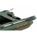 Kolibri KM-260D (Kolibri KM-260D Profi) grünes Motorkiel-Schlauchboot + Lattenboden