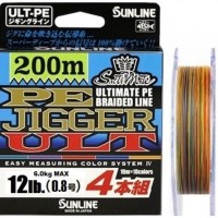 Шнур Sunline PE JIGGER ULT 200m (multicolor)165mm 16lb/7.7kg (16581034)