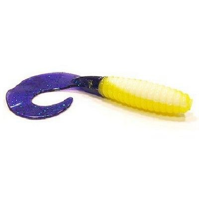 Силикон Big Bite Baits Fat Grub 2" Acid Rain/Junebug 10 шт (1838.01.86)