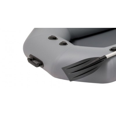Bateau à rames gonflable Kolibri K-220T gris foncé, sans plancher