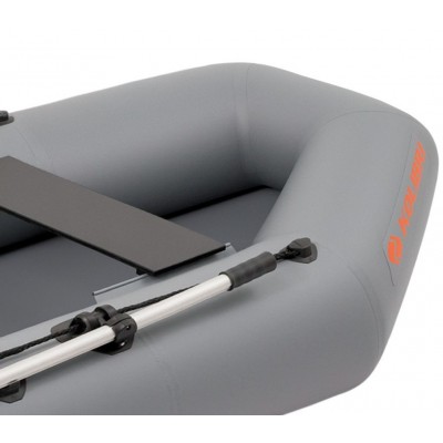 Bateau à rames gonflable Kolibri K-220T gris foncé, sans plancher