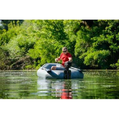 Bateau à rames gonflable Kolibri K-220T gris foncé, sans plancher