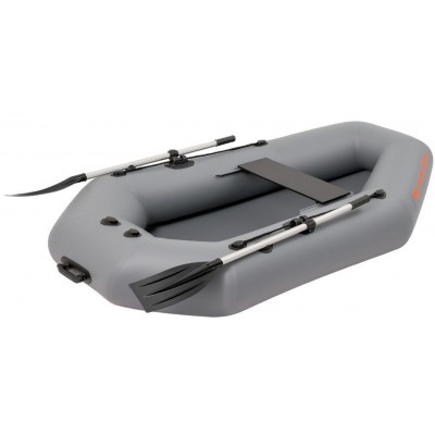 Bateau à rames gonflable Kolibri K-220T gris foncé, sans plancher