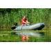Bateau à rames gonflable Kolibri K-220T gris foncé, sans plancher