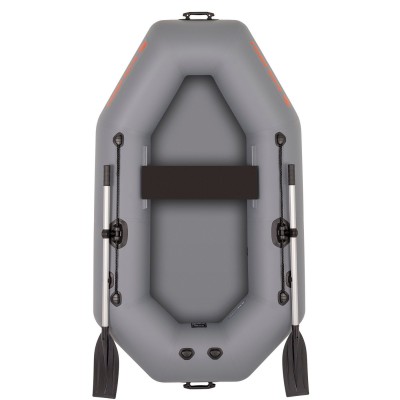 Barca a remi gonfiabile Kolibri K-220T grigio scuro, senza pavimento