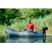 Bateau à rames gonflable Kolibri K-220T gris foncé, sans plancher