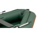 Колібрі КМ-200 (Kolibri KM-200) зелений моторний надувний човен + Air-Deck
