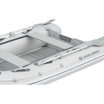Колибри КМ-300ДХЛ (Kolibri KM-300DXL) моторная килевая надувная лодка + Air-Deck