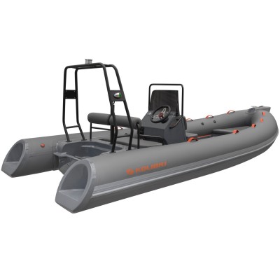 Schlauchboot RIB Kolibri Wing Ultra W500UT, hellgrau