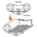 Надувная лодка Brig Baltic B310 (синяя)