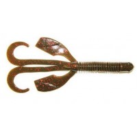 Силикон Big Bite Baits Kriet Kreature 4" Green Pumpkin Red 10 шт (1838.02.17)