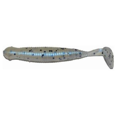 Силикон Big Bite Baits Paddle Tail Grub 3.25" Blue Pearl Pepper 10 шт (1838.01.32)